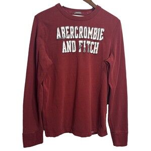 Abercrombie and Fitch Muscle Shirt Spellout Shirt Men's Size Medium